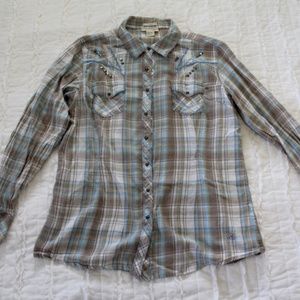 Plaid Ariat Long Sleeve Shirt